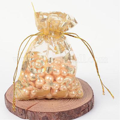 Розы из органзы мешки печатается OP-R021-7x9-04-1