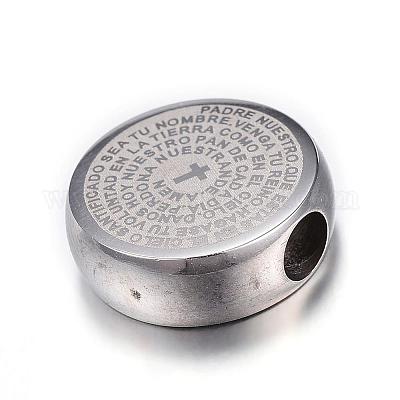 Бусины из нержавеющей стали марки 304 STAS-G102-68P-1