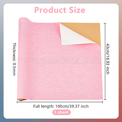 1шт прямоугольная льняная ткань DIY-OC0012-84B-1