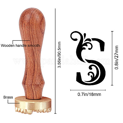 1шт латунная головка штампа DIY-CP0006-100-1