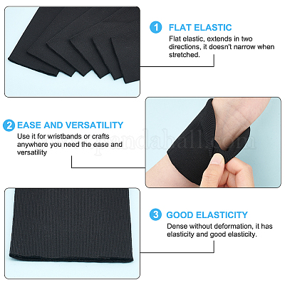 Полиэфирные ребристые ткани&nbsp;DIY-WH0578-09-1