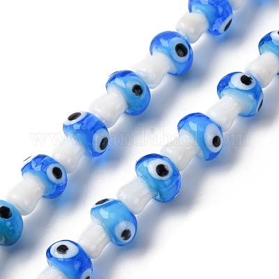 Ручной сглаза бусины бисер нитей&nbsp;LAMP-S069-01A-05-1