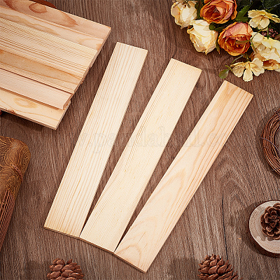 Необработанные деревянные прямоугольные срезы FIND-WH0438-002B-1