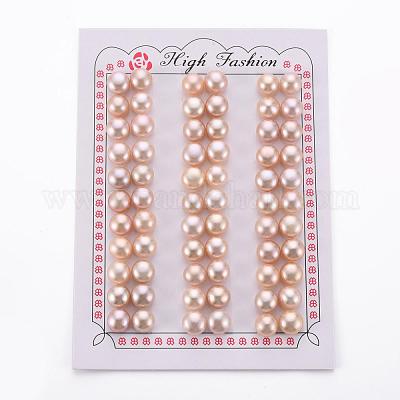 Естественный культурный жемчуг пресноводных PEAR-P056-058-1