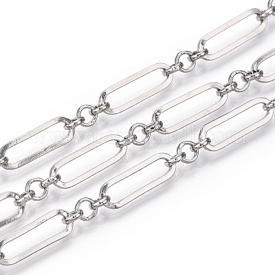 Железные овальные звенья CH-N004-01P-1