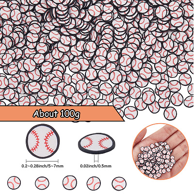 1 набор кабошонов из полимерной глины CLAY-SC0002-39B-1