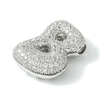 Стойки обшивки латунь кубического циркония подвески KK-S378-02P-B-1