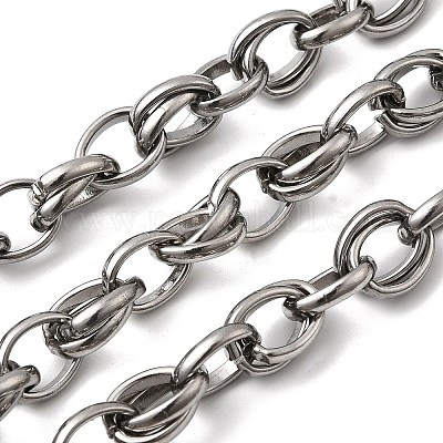 Овальные звенья цепи из нержавеющей стали 304 CHS-Z007-07P-1
