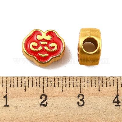 Ccb пластиковые европейские бусины CCB-P015-07G-01-1