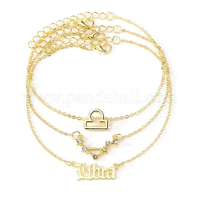 3 шт. браслеты из сплава со стразами AJEW-S083-01G-11-1