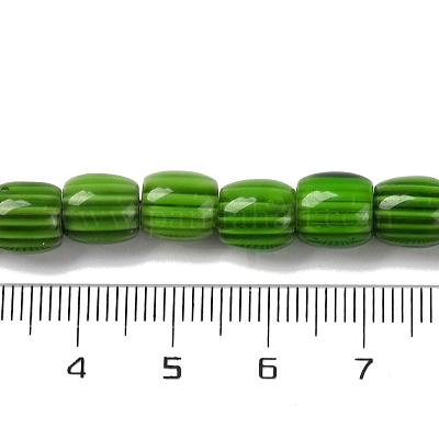 Бусы лэмпворк ручной работы LAMP-K041-01B-12-1