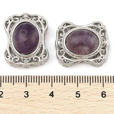 Природные аметистовые многожильные звенья KK-M304-05P-01-1