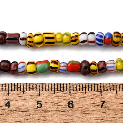 Бусы лэмпворк ручной работы BLOW-K001-01A-05-1