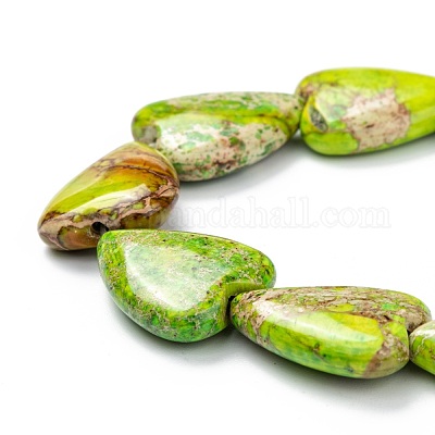 Натуральные имперские нитки из яшмы G-C074-04C-1