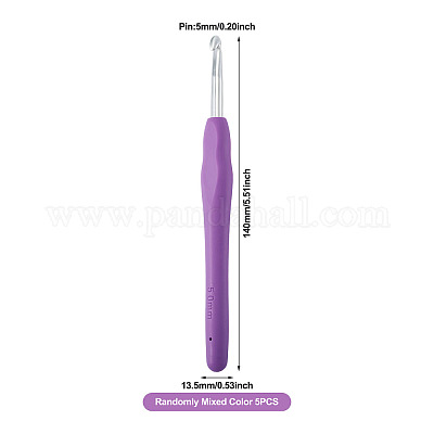 Крючок для вязания с алюминиевой ручкой tpr&nbsp;TOOL-TA0001-13A-1