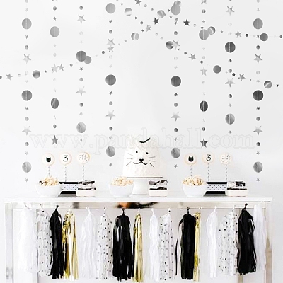 Круглые и звездчатые бумажные подвески FEPA-PW0001-139A-11-1