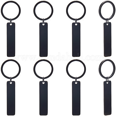 8 шт. брелок из нержавеющей стали KEYC-SC0001-47EB-1