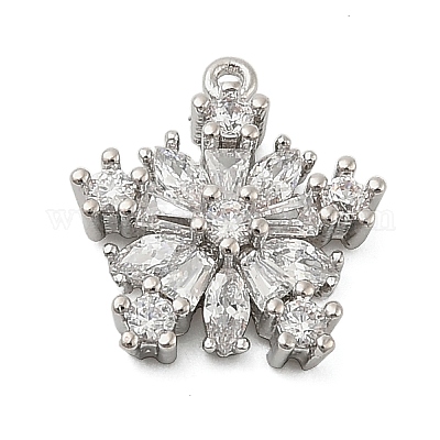 Латунные подвески с микропаве из кубического циркония KK-I380-03P-1