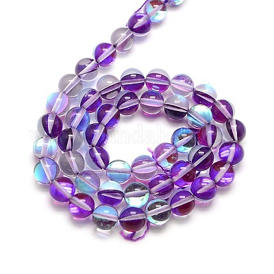 Синтетические лунные камни G-F143-10mm-05-1