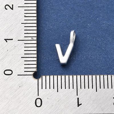 925 серебро с подвесками из кубического циркония. STER-Q004-01V-S-1