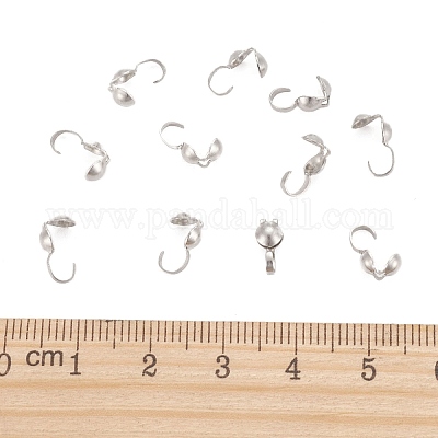 Наконечники бусин из нержавеющей стали марки 304 X-STAS-R063-23-1