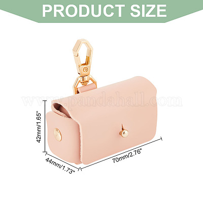 2 шт. 2 цвета искусственная кожа ошейник для питомца парные коробки для колец AJEW-DR0001-23-1