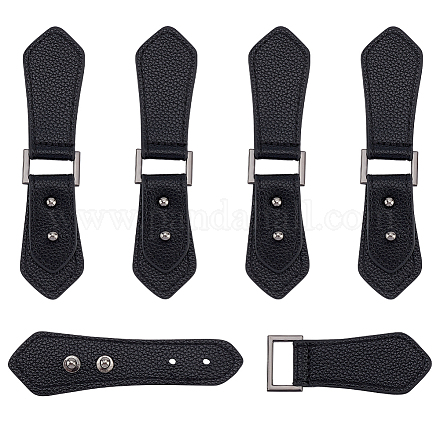 PU искусственная кожа пришить пряжки FIND-WH0111-197-1