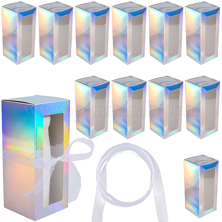 10шт переливающиеся картонные коробки CON-GF0001-13-1