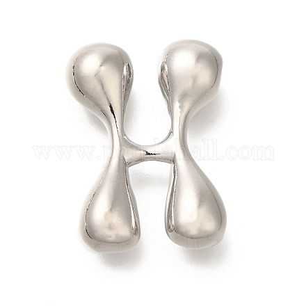 Стойки обшивки латунные бусины KK-S051-01P-H-1