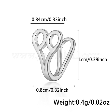 S925 серебряное сердце корона крест луна зажим для носа модные украшения&nbsp;VW3837-2-1