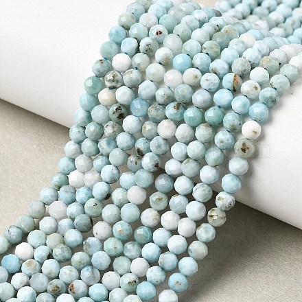 Природные ларимар бисер нитей&nbsp;G-F785-B01-02-1