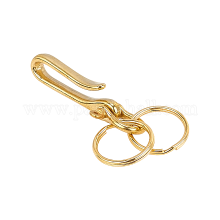 Латунный поворотный U-образный крючок KK-PH0001-42G-1