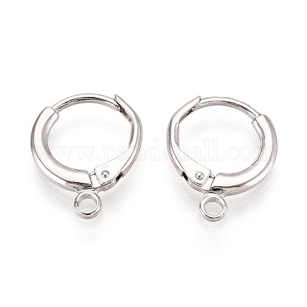 925 серебряная серьга с обручем STER-N016-59P-1