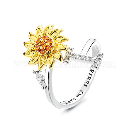 Регулируемые вращающиеся манжеты из латуни со стразами FS-WG5B177-09-1