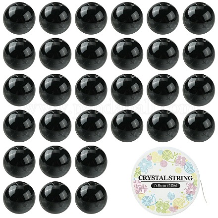 Растягивающиеся браслеты из бисера с драгоценными камнями своими руками G-CJ0001-03-1