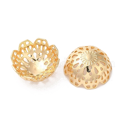 Шапочки и конусы для бусин KK-G465-52B-G-1