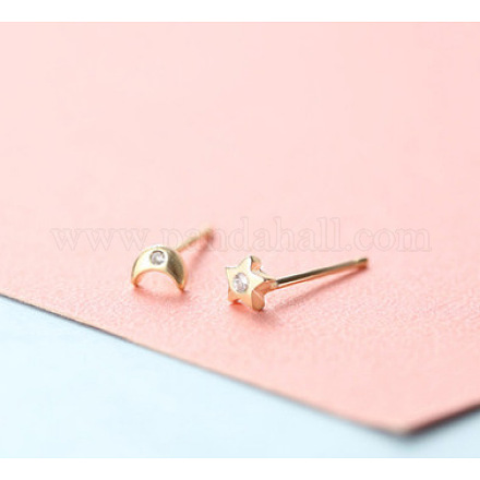 Серьги-гвоздики из циркония FS-WGE47D1-21-1