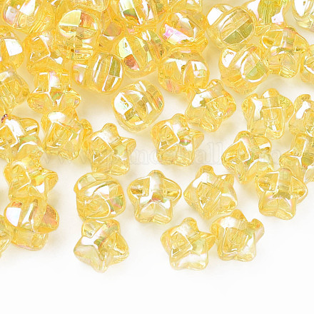 Прозрачные акриловые пуговицы с 1 отверстием MACR-S373-129-C03-1