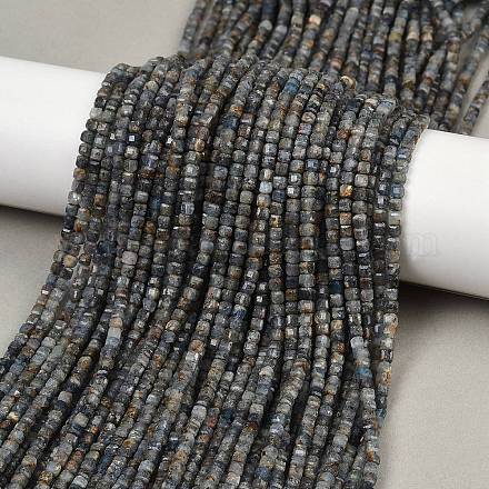 Натуральный кианитовые бисер пряди G-RM2025-C39-B02-1