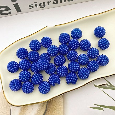 Круглые бусины из абс-пластика KY-TAC0015-02B-11-1