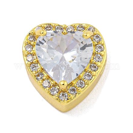 Стойки обшивки латунь микро проложить кубического циркония бусы KK-G513-79G-1