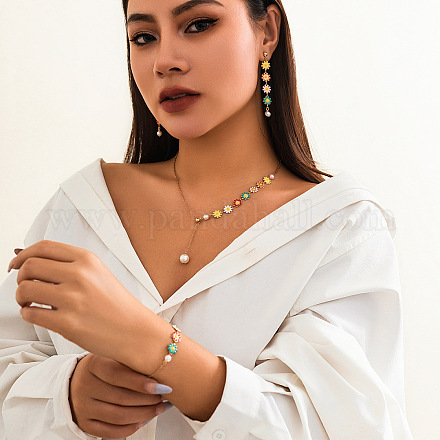 Ожерелье с подвеской из латуни FS-WGFF44D-03-1