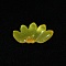 Luminous Resin Dollhouse Decorations, Pretending Props, Imitation Fruit, Glow in the Dark, Banana, 14.5x26x4.5mm