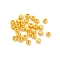 Alloy Round Beads, Cadmium Free & Lead Free, Golden, 4mm, Hole: 1mm