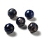 Natural Sodalite Beads, No Hole/Undrilled, Round, 25~25.5mm