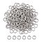 Tarnish Resistant 304 Stainless Steel Jump Rings, Open Jump Rings, Stainless Steel Color, 8x1.2mm, Inner Diameter: 5.6mm