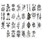 Removable Temporary Water Proof Tattoos Paper Stickers, Flower, 10.5x6x0.03cm, 30pcs/set