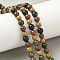 Natural Mixed Gemstone Beads Strands, Round, 6mm, Hole: 1mm, about 67pcs/strand, 14.69''(37.3cm)