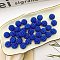 ABS Plastic Round Beads, Red Bayberry Shape, Blue, 16mm, Hole: 1.8mm, about 350pcs/500g