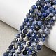 Природный содалит бисер нитей G-RM250104-E1-1